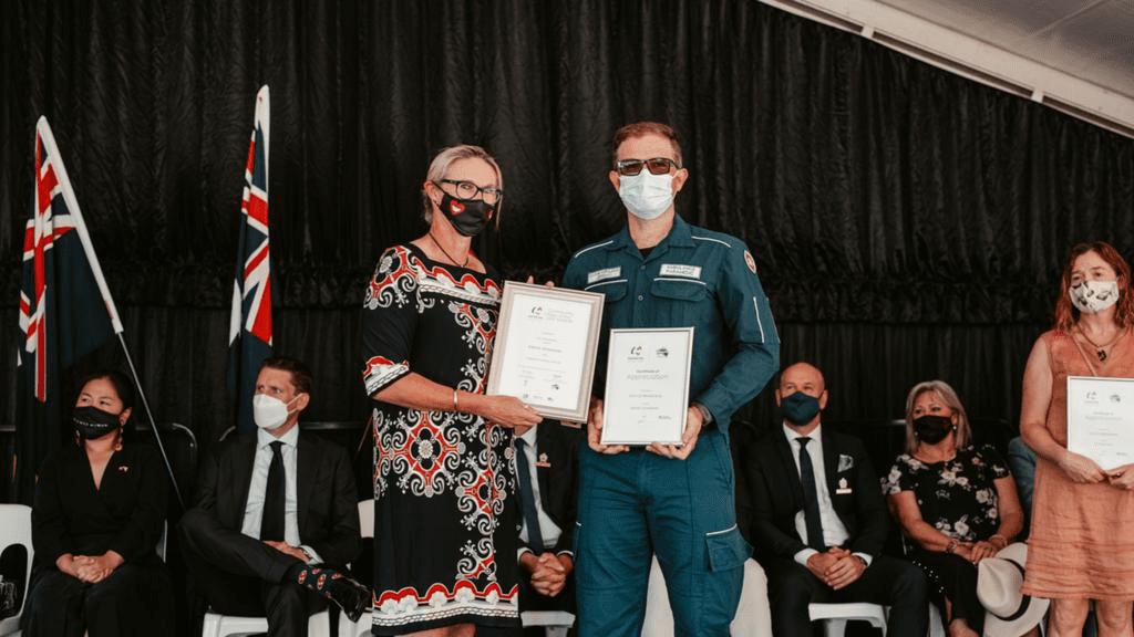 WA Paramedic awarded citizen of the year