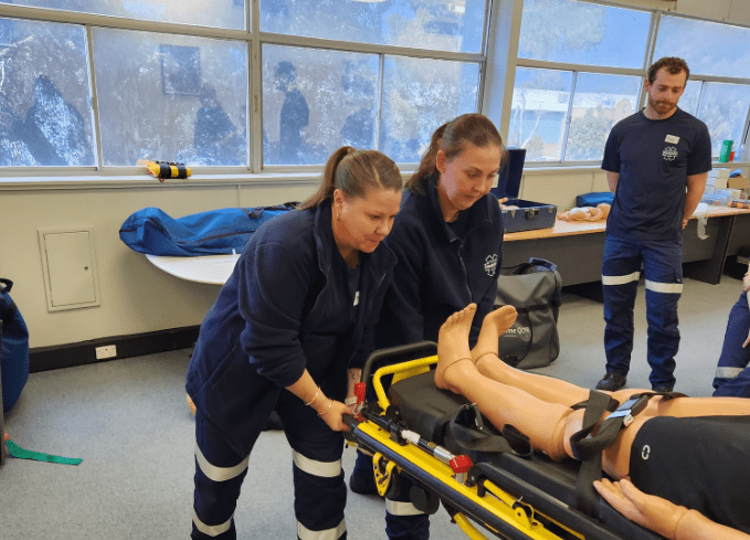 Stretcher at Workshop_Mature Age